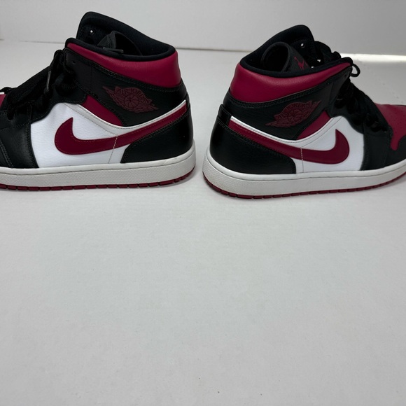 Jordan Black and Red High-Top Athletic Shoes - Picture 5 of 9